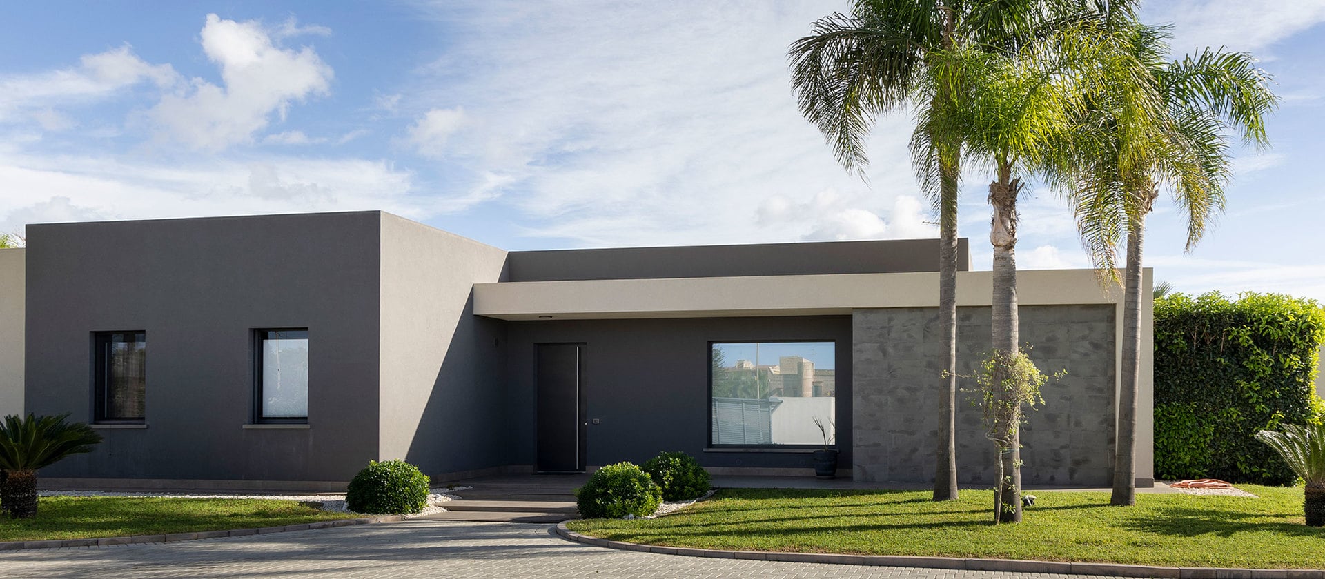 Modern single-family house in Marsala