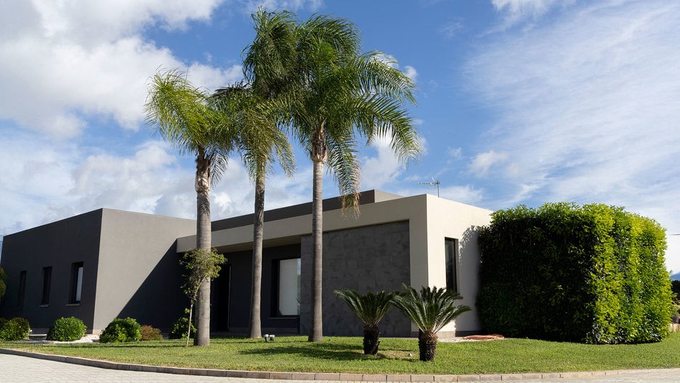 Modern single-family house in Marsala