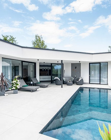 Moderner Neubau in Kärnten