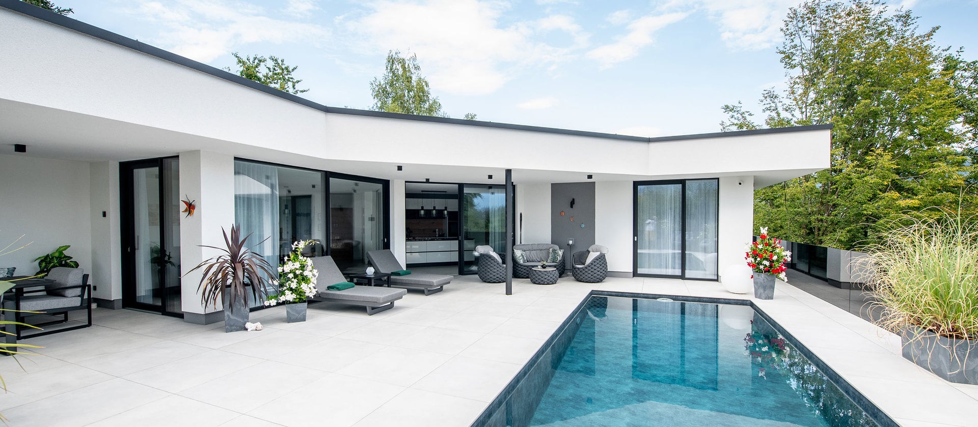 Moderner Neubau in Kärnten