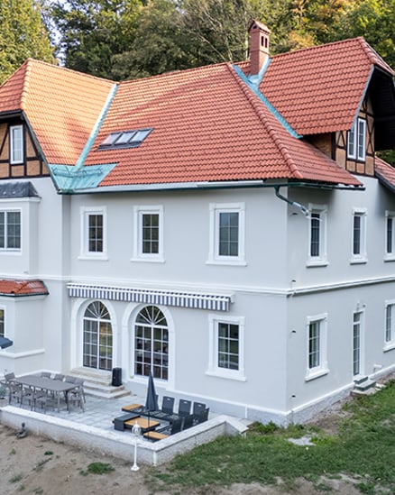 Fenstertausch in Kärntner Villa