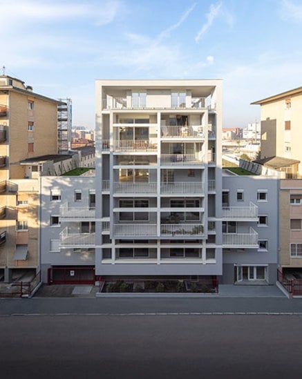 New residential complex in Milan