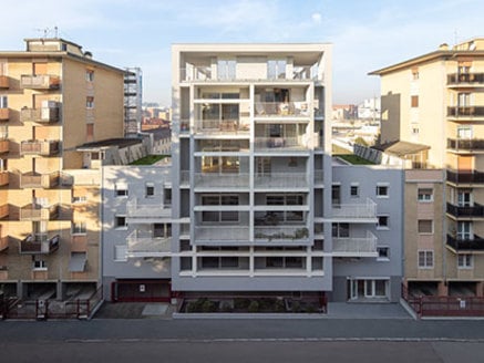 Nuovo complesso residenziale a Milano