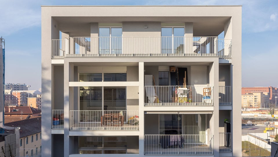 Nieuw appartementencomplex in Milaan