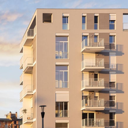 Nieuw appartementencomplex in Milaan