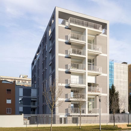 Nuovo complesso residenziale a Milano