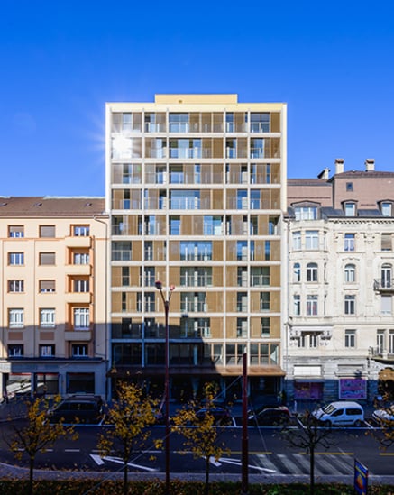 Gebouwencomplex in Zwitserland