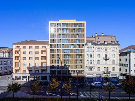 Complexe immobilier en Suisse