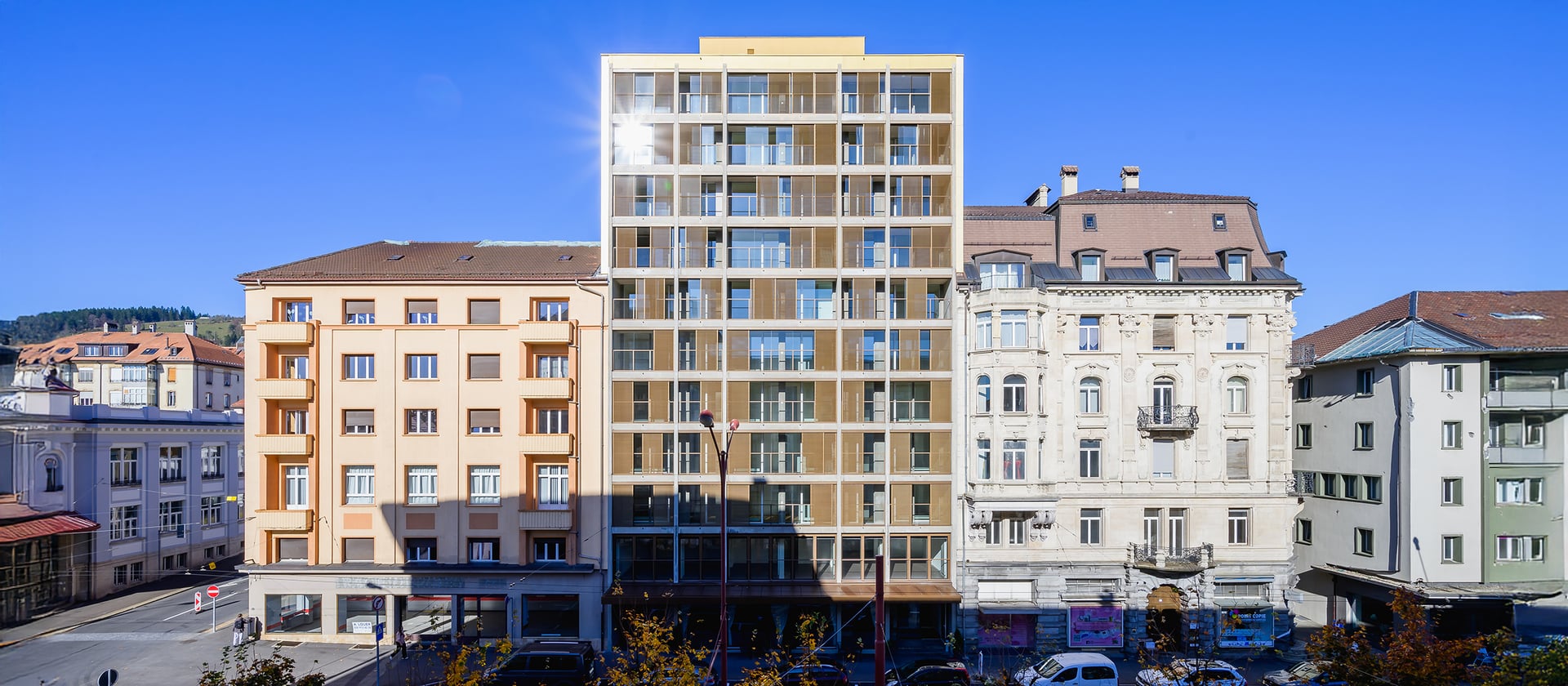 Complejo residencial en Suiza