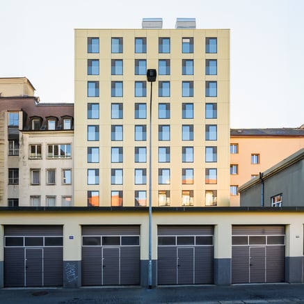 Gebäude-Komplex in der Schweiz