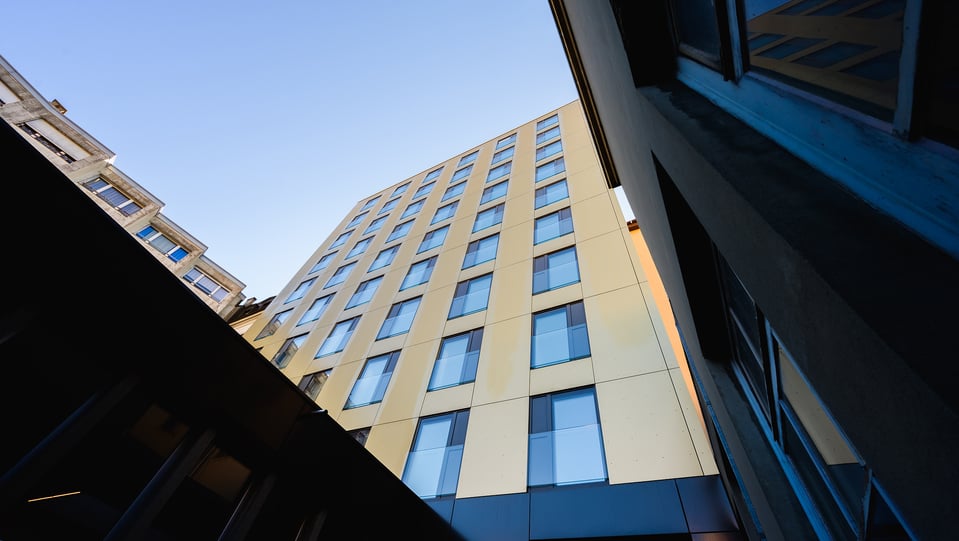 Gebouwencomplex in Zwitserland