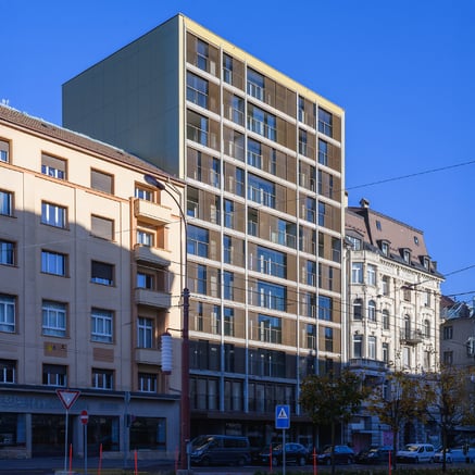 Gebäude-Komplex in der Schweiz