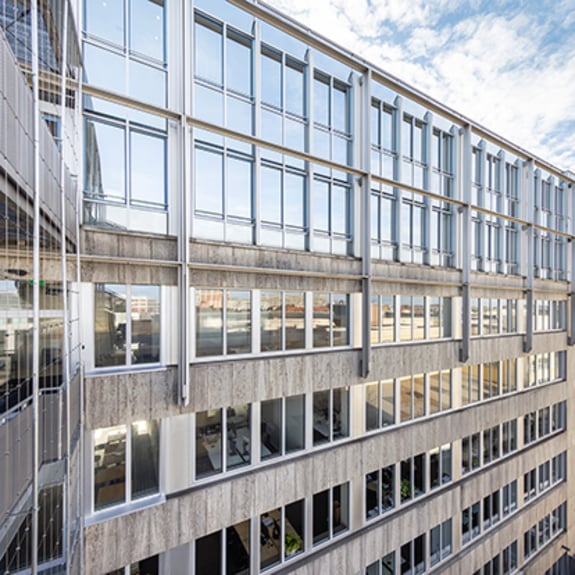 Total refurbishment instead of demolition.