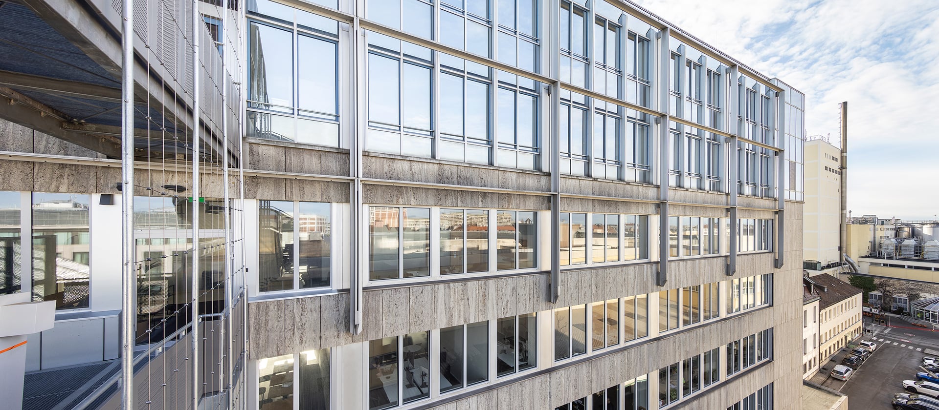 Total refurbishment instead of demolition.