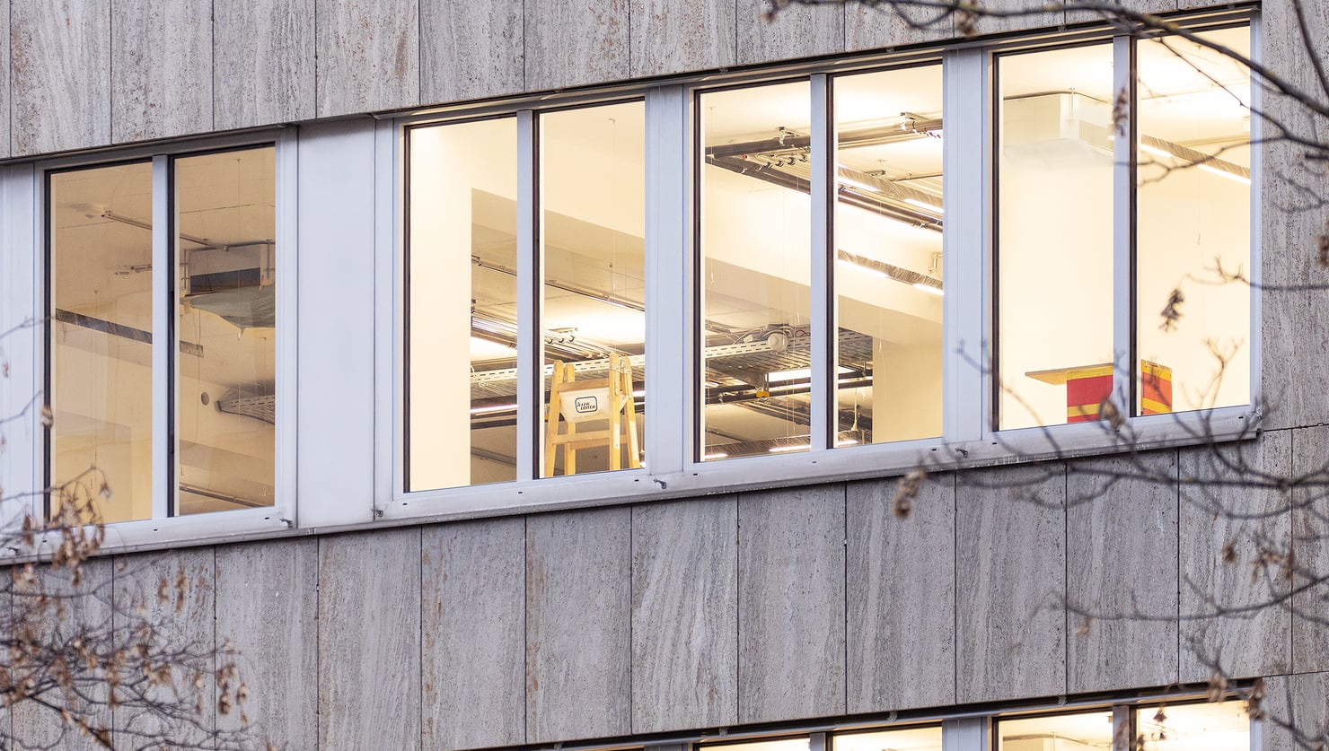 Total refurbishment instead of demolition.