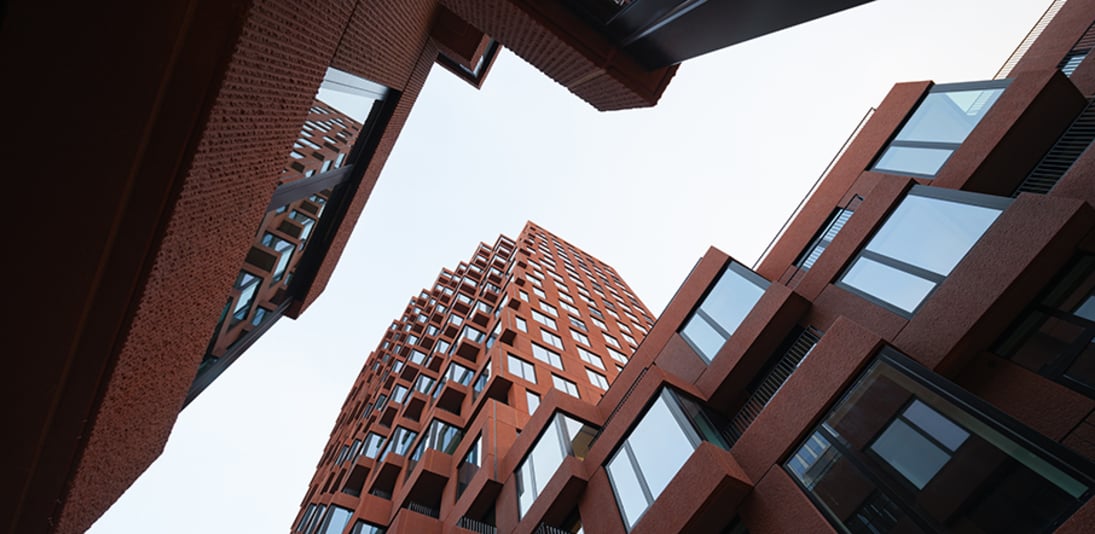 Reframe the building.