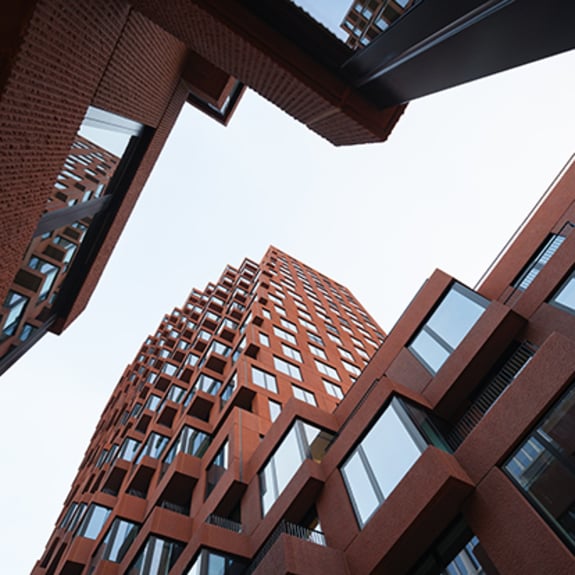 Reframe the building.