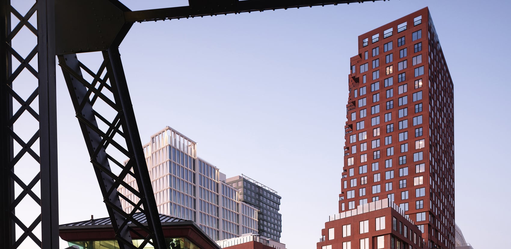 Reframe the building.