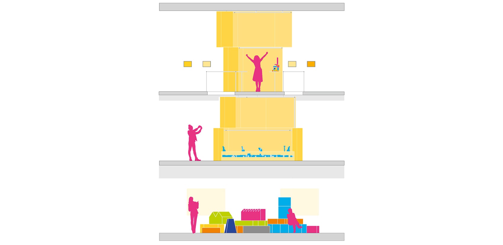 Reframe the building.