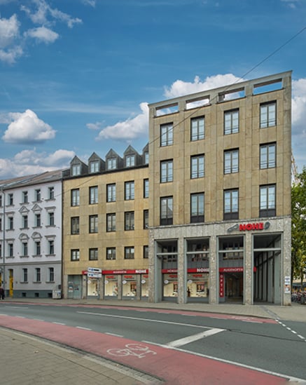 Appartementen midden in Erlangen