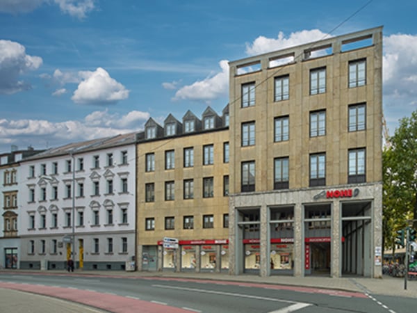 Building complex in Erlangen centre