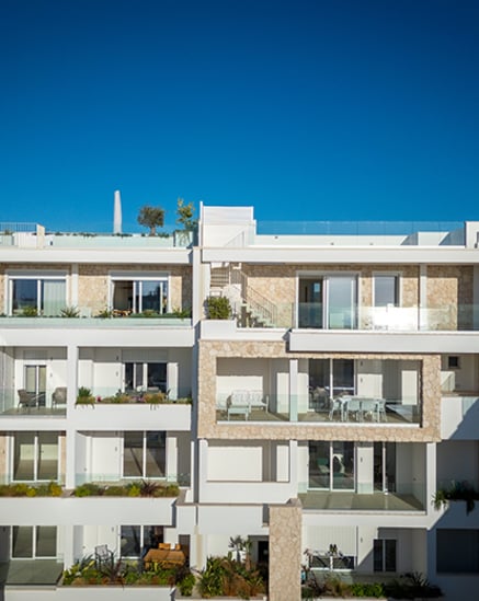 Apartment building on Sardinia