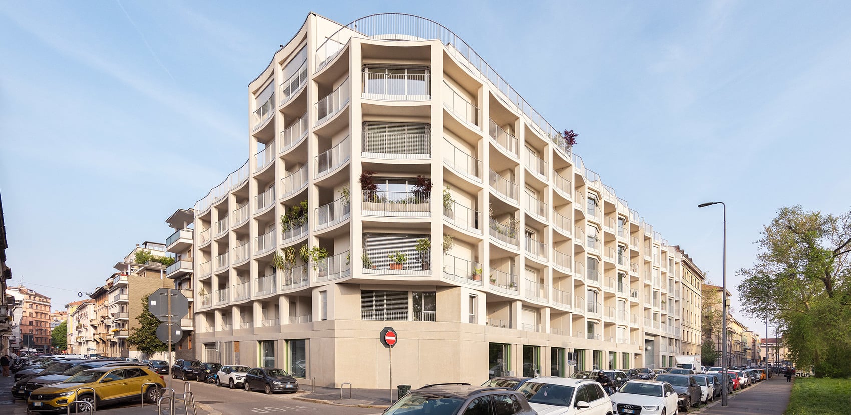 Residential quarter, Milan